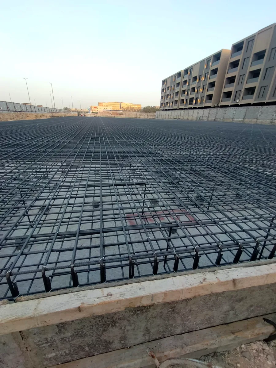 Reinforcement steel fixing for foundation and concrete slab